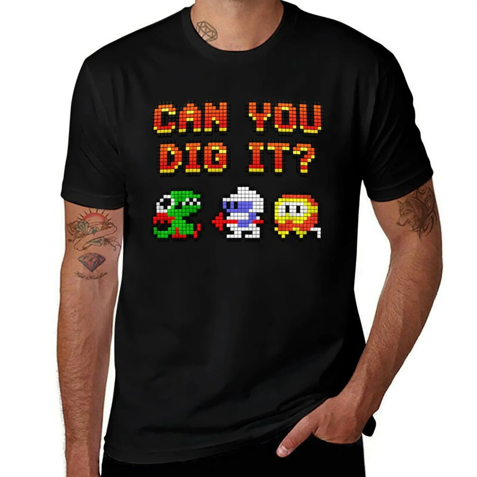 

Best Boys Girls Gaming Dig Dug Years Old Birthday T-Shirt funny t shirts man t shirt men 100% cotton luxury brand T-Shirt