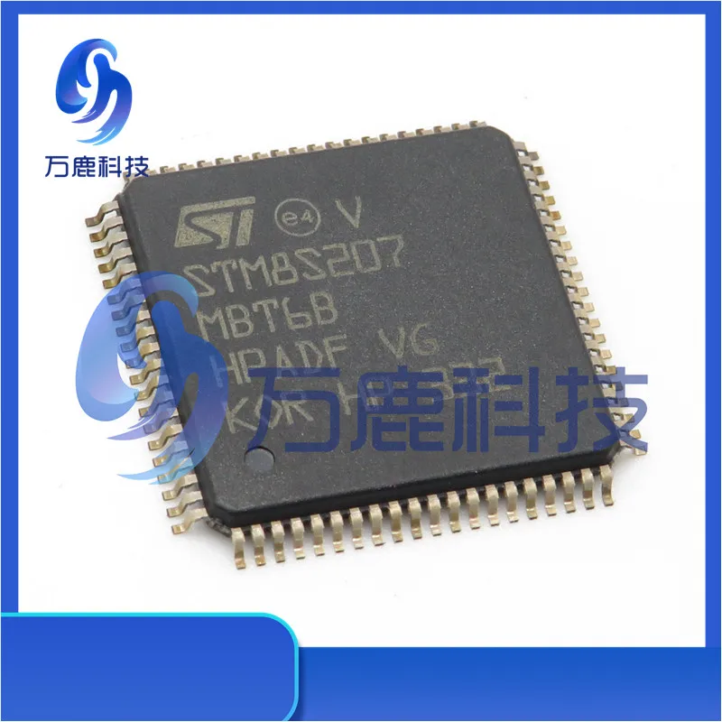 Stm8S207Mbt6B Mcu, 8Bit, Stm8S, 24Mhz, Lqfp-80