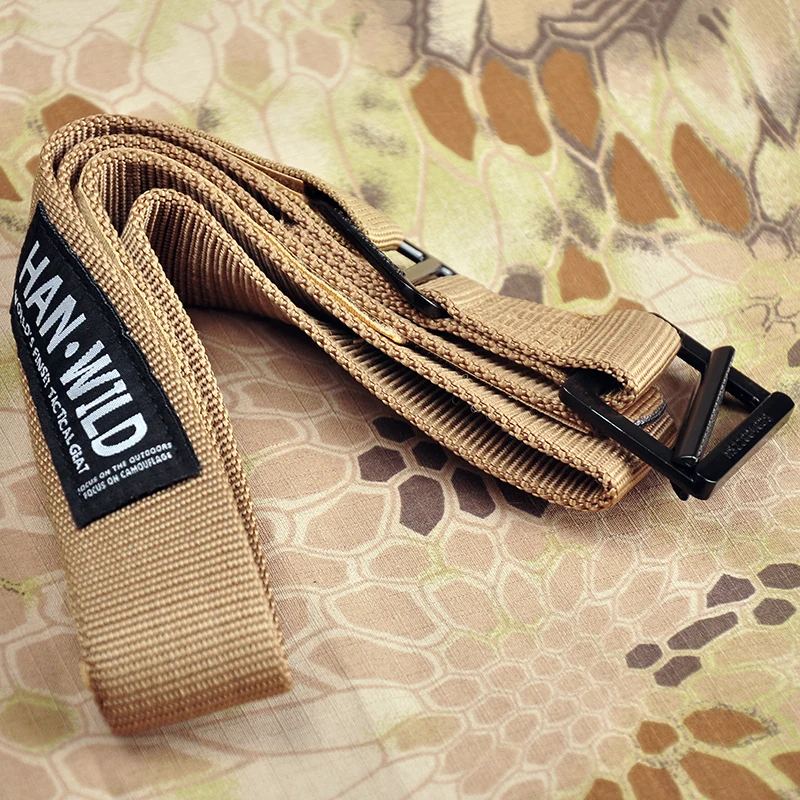 Cinturón táctico modular HAN WILD – Nylon ripstop hebilla rápida