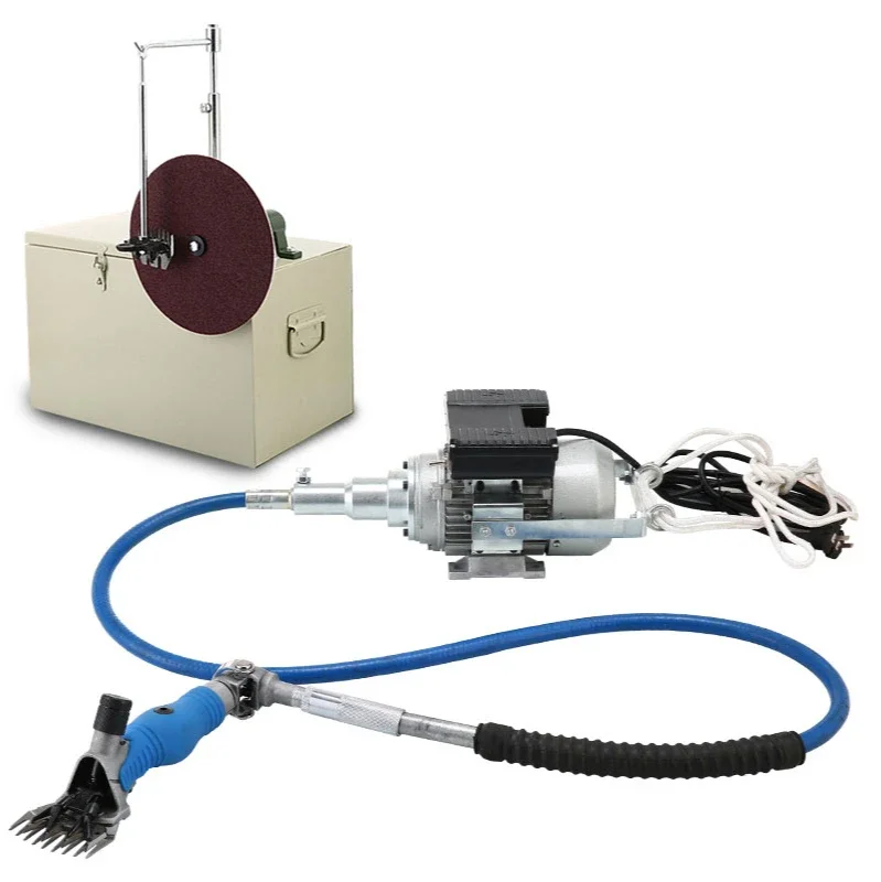 Electric Sheep Shearing Machine, Gire o eixo flexível, Clipper Scissors, Goat Shears com lâmina, Grinder, Sharpener, 220V