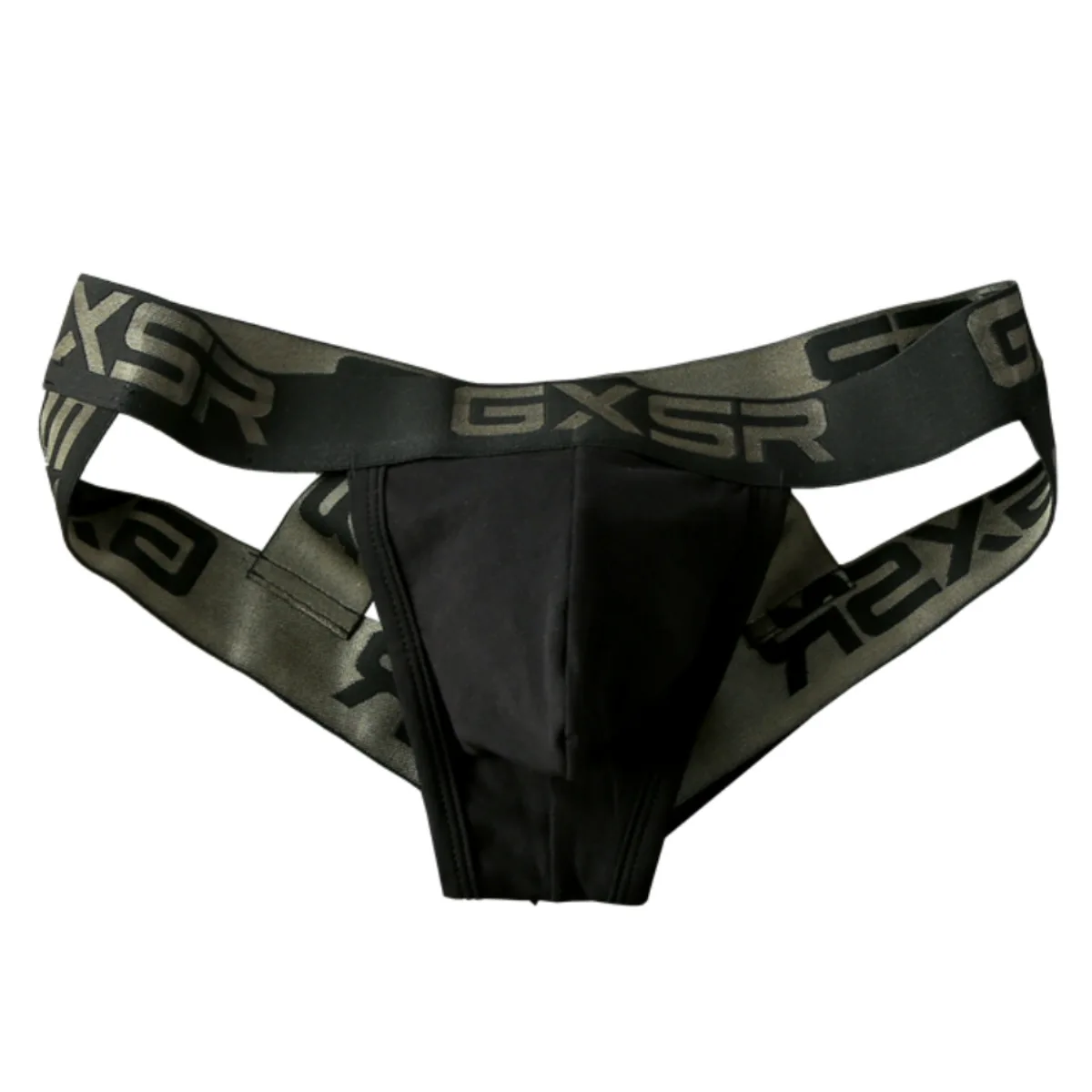 男性のセクシーな付けろ綿通気性快適な吸汗ゲイローウエスト U 凸ポーチ Tバックオープン尻パンツ