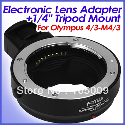 

Fotga AF Lens Adapter ring with 1/4 Tripod Mount for 4/3 Lens to Micro 4/3 M4/3 camera