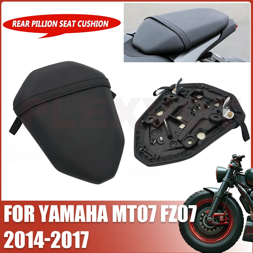 

MT07 FZ07 14-17 Motorcycle Rear Passenger Seat Pillion Cushion For Yamaha FZ 07 MT 07 FZ-07 MT-07 2014 2015 2016 2017