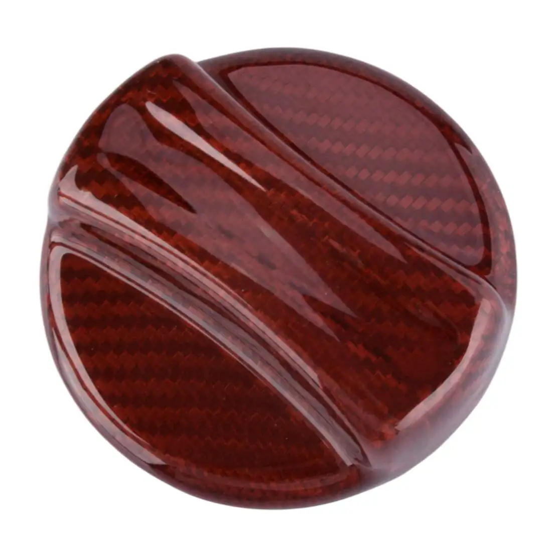 

Red Real Carbon Fiber Fuel Gas Oil Tank Filler Cap Cover Trim fit for BMW 1 3 4 5 7 Series