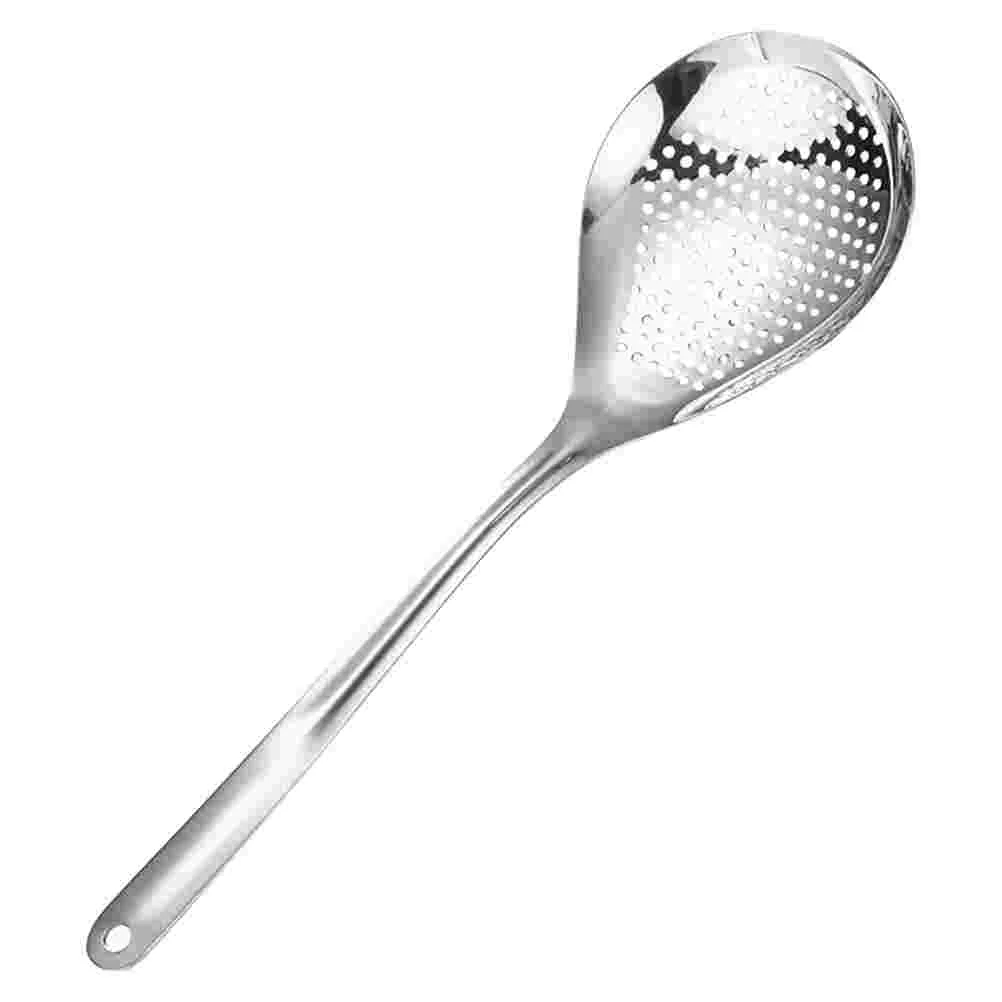 

Pepper Colander Fried Food Frying Oil Strainer Mesh Multifunction Kitchen Stainless Steel Dumplings Draining Ladle