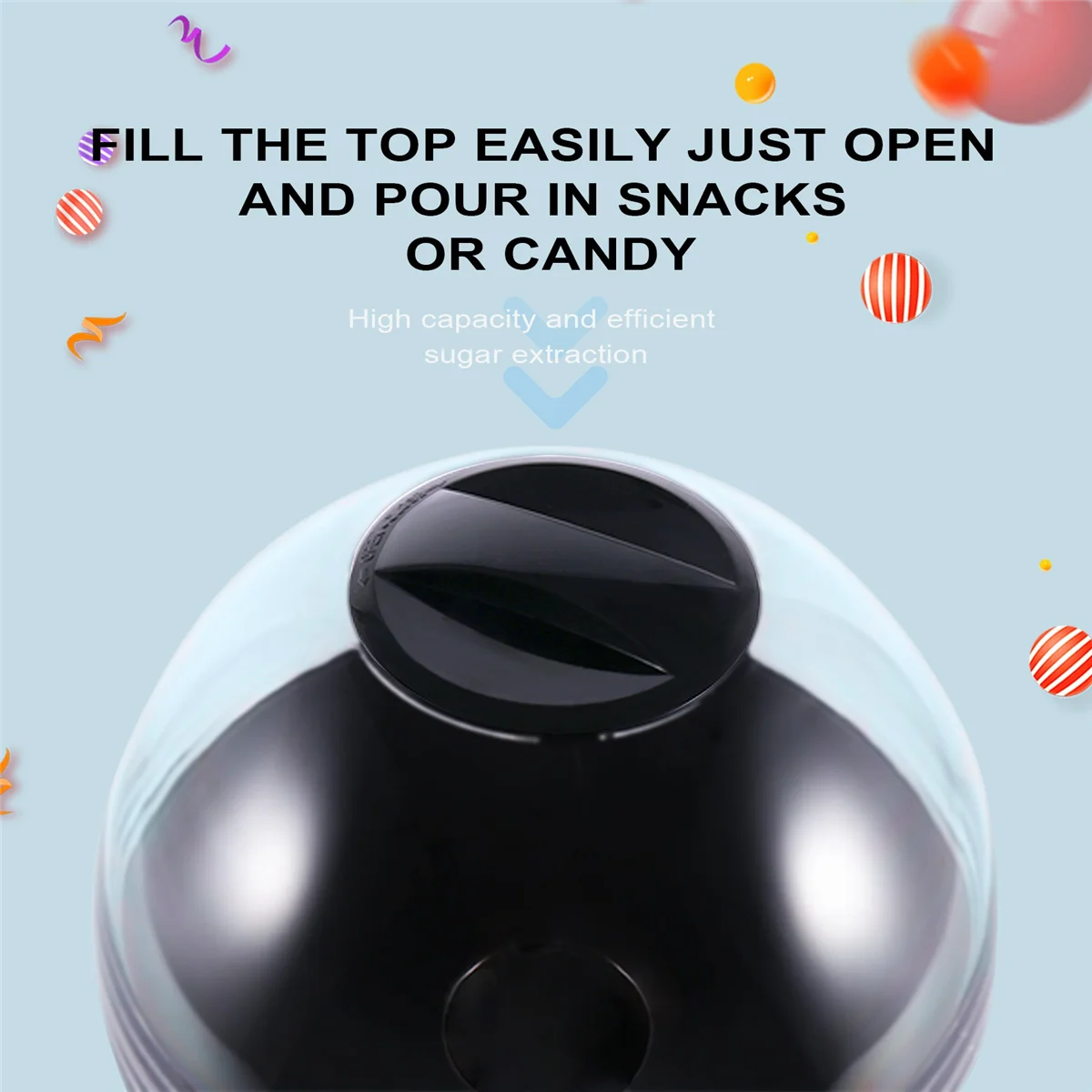 Wedding Candy Dispenser Automatic Sensor ABS Vintage Gumball Mini Candy Machine , Kids Lovely Gift-A07G