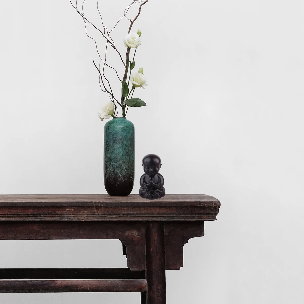 

Purple Sandalwood Lotus Handle Desk Decor Bamboo Household Desktop Adornment