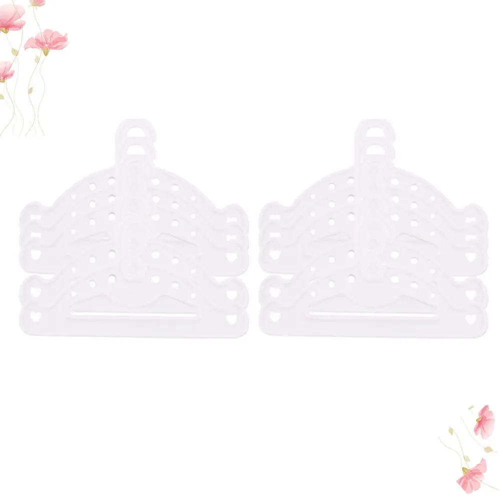 

Набор из 10 прочных вешалок для одежды длиной 18 дюймов, маленькие держатели для мини-гардероба, идеально подходят для аккуратной организации, идеальный подарок для детей, для чистоты и порядка в помещении