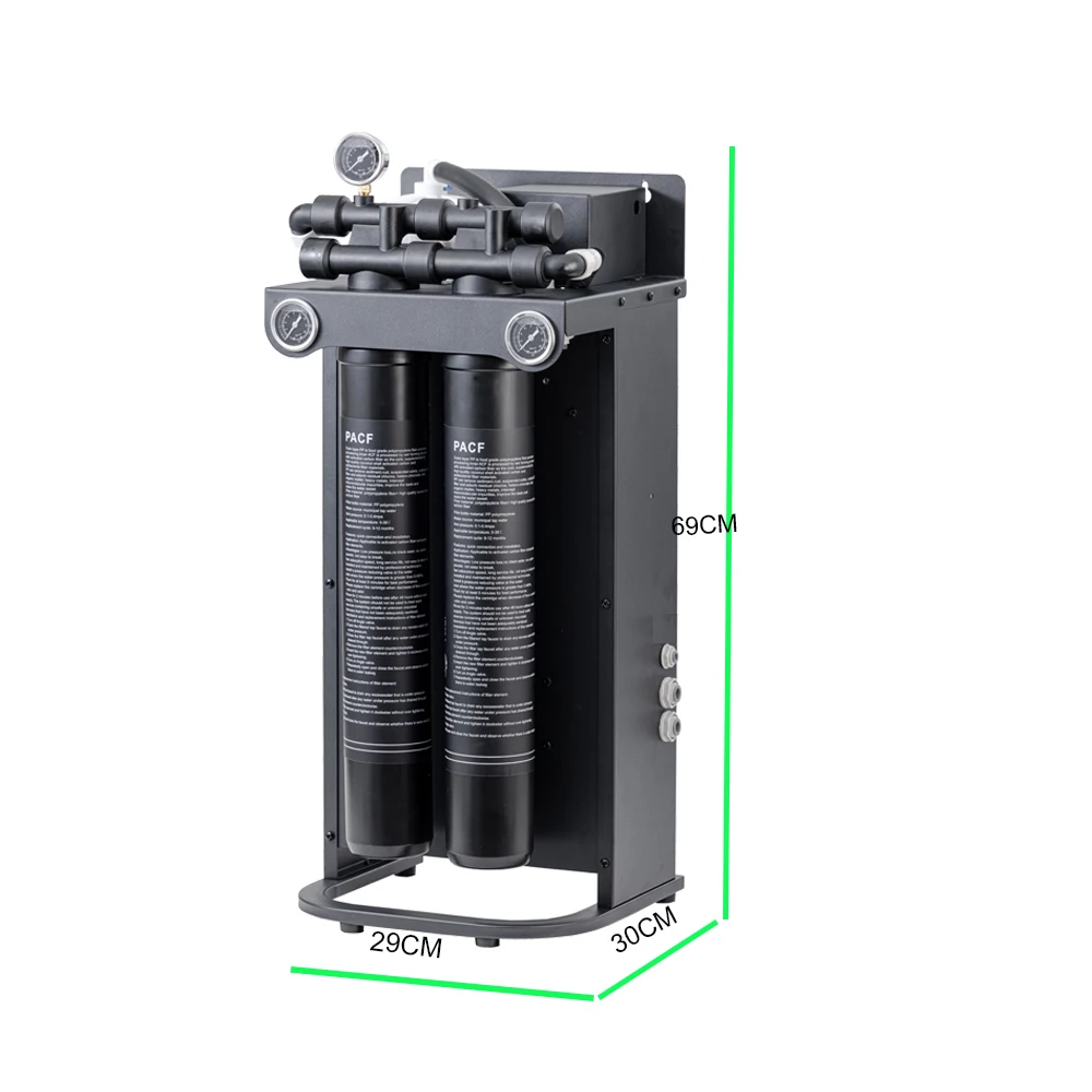 1000GPD 2.5LPM RO Purifier System Reverse Osmosis Water Filter For Commercial Ice Maker Coffee Machine Cafe Shop Restaurant