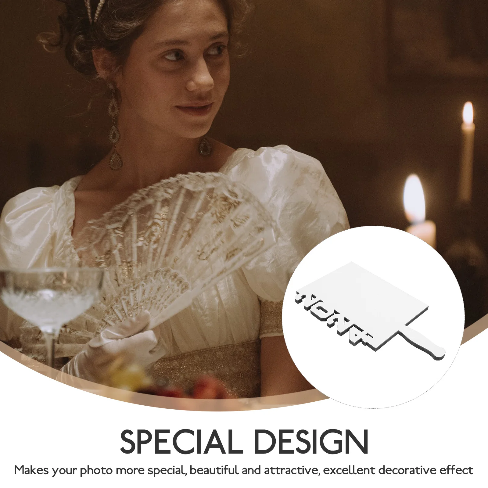 

Graduation Fan Frame 2024 Sublimation MDF Heat Transfer H Holding Sublimation Blank Photo Frame Blank Plaque Decor Picture