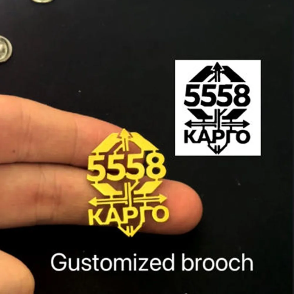 Customize Your Patterns, Company Logo, Event Brooch, Badge Design and Production, Wholesale Customization of any Pattern