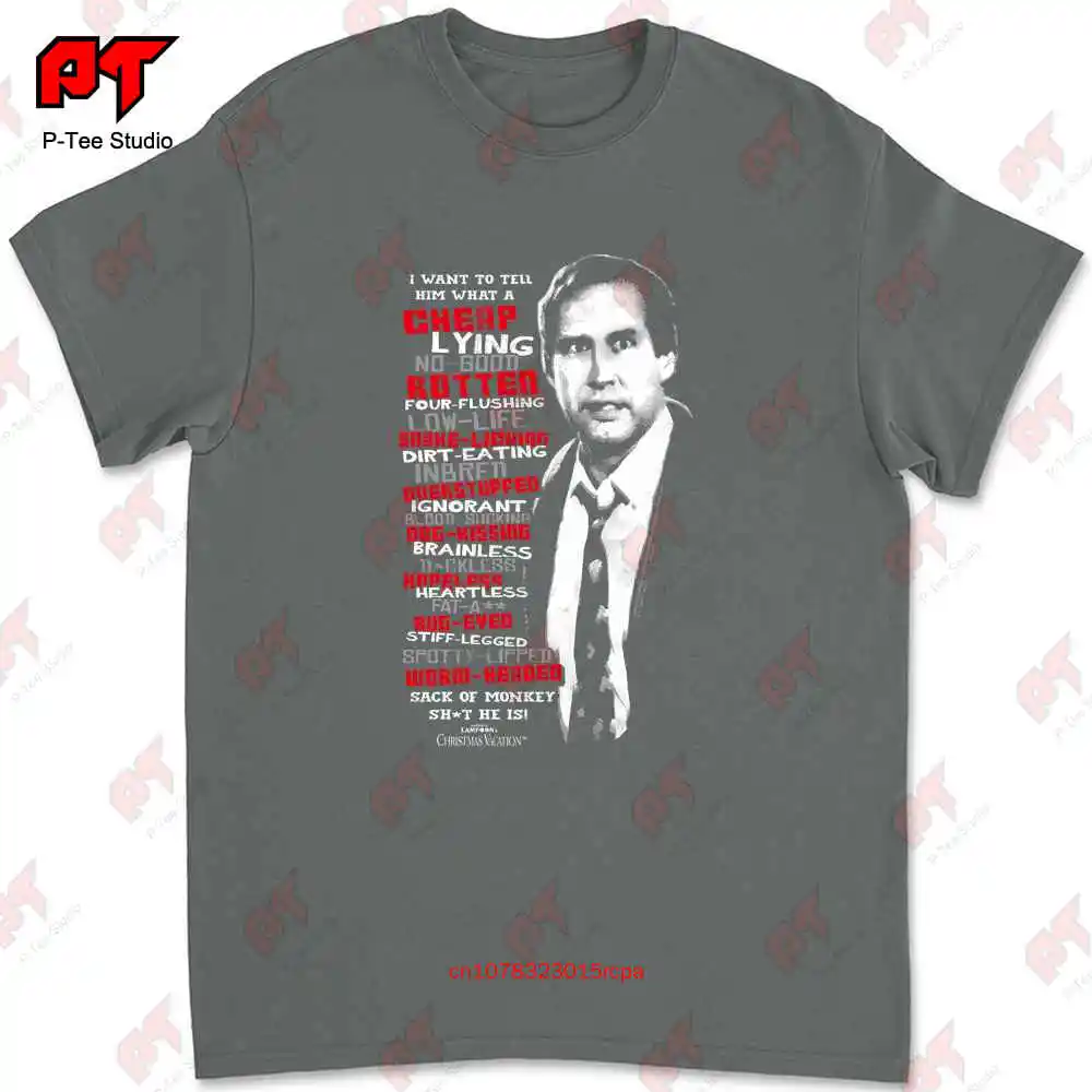 Clark Griswold Rant Christmas Vacation T Shirt ZDDV