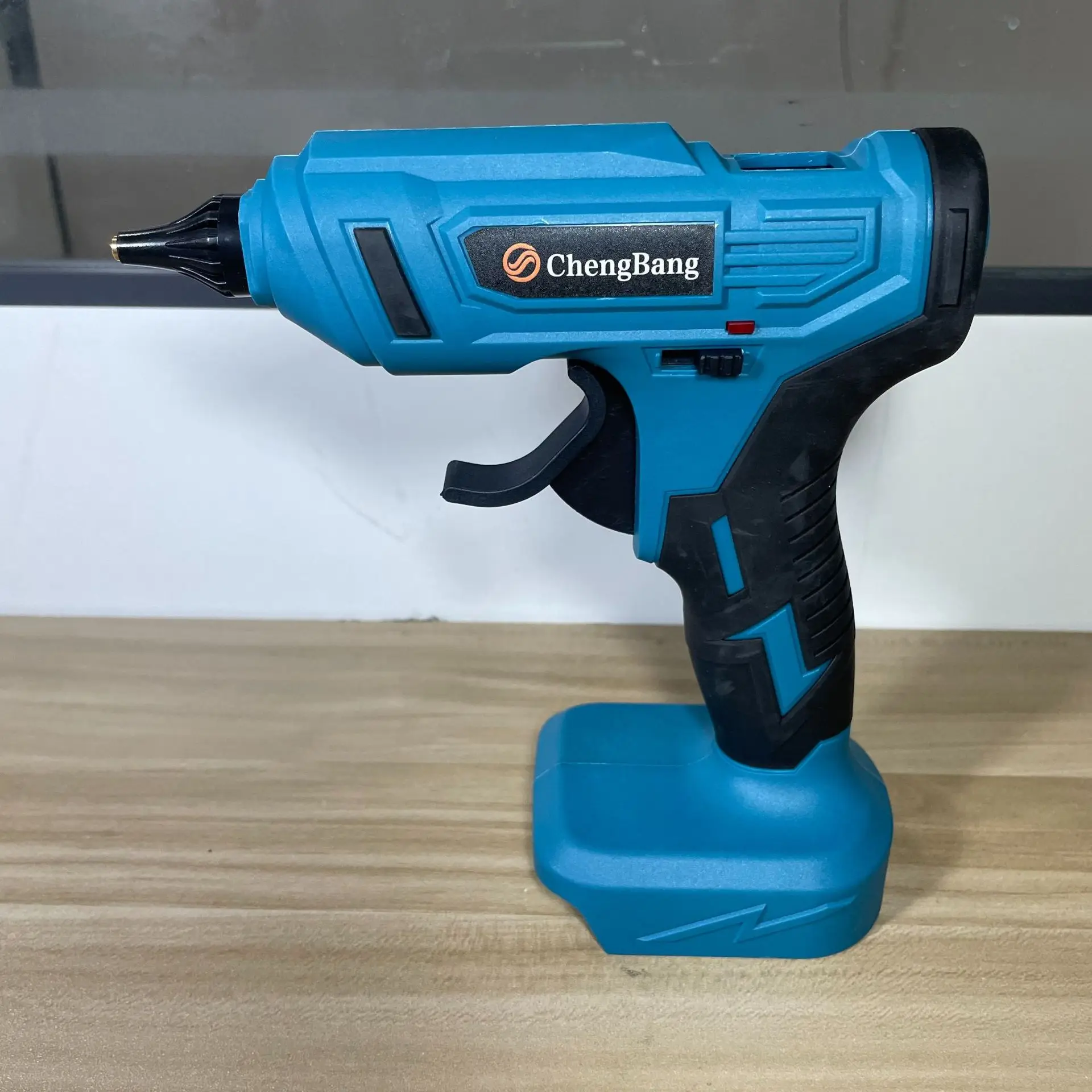 ปืนลมร้อนแบบไร้สายสำหรับแบตเตอรี่ Makita 18V ปืนยิงกาวร้อนละลายขนาด11มม.