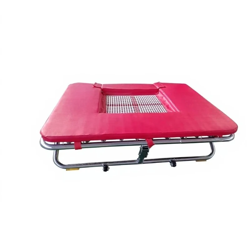 High-quality foldable soft steel trampoline - safe, durable, high-quality platform - for indoor home fitness training