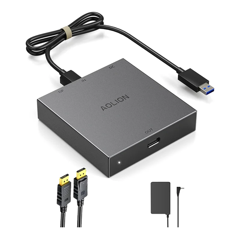 Smart-Aolion для PS VR2 Адаптер для ПК Компьютерный адаптер для Windows Конвертер для ПК для консоли PS5 для Steam VR Игровой адаптер Accessoi