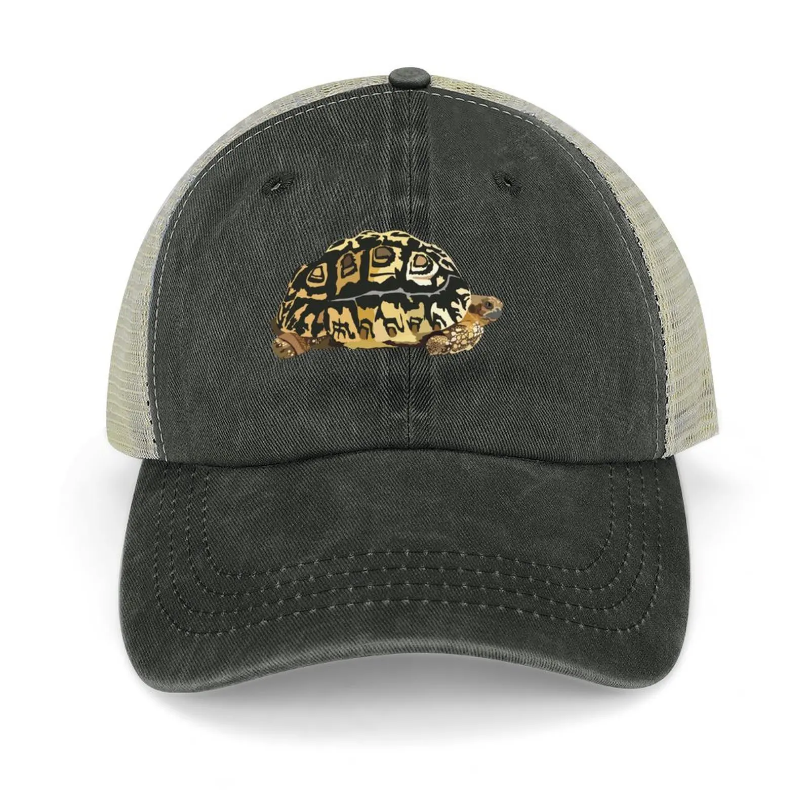 

L is for Leopard Tortoise Baseball Cap Brand Man cap Fishing cap Vintage Sun Woman Men's