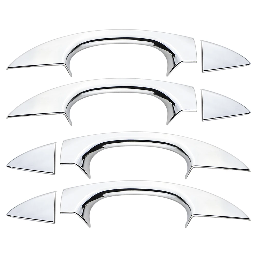 سيارة الخارجي غطاء مقبض الباب ل Volkswagen VW Troc T-roc 2017-2023 8 قطعة لاصقة تزيين الكسوة اكسسوارات التصميم