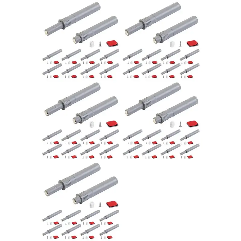 Exquisite-Push To Open Cabinet Hardware 50Pack Push Latch & Lock For Door Touch Latches And Catch Push Release Drawer Sho