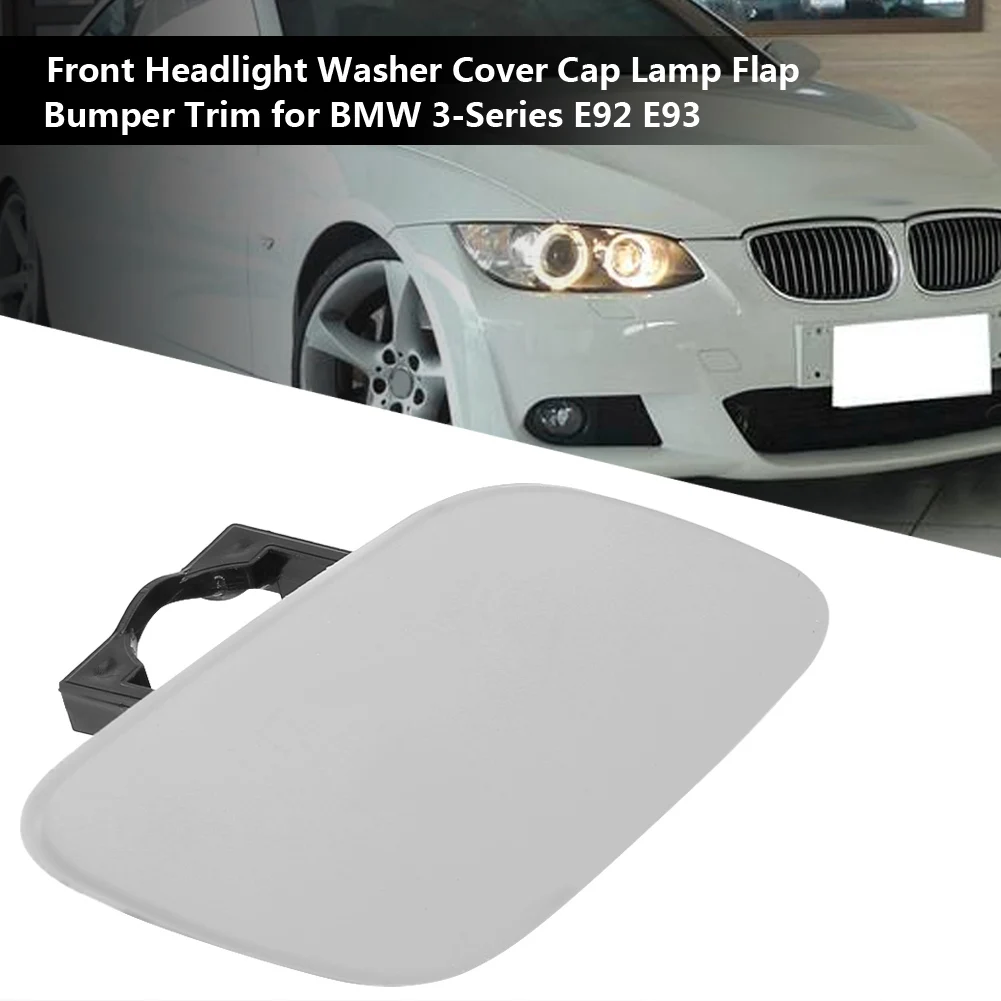 

Left Headlight Washer Cover Cap Lamp Flap Bumper Trim For BMW 3-Series E92 E93 6167 7171660