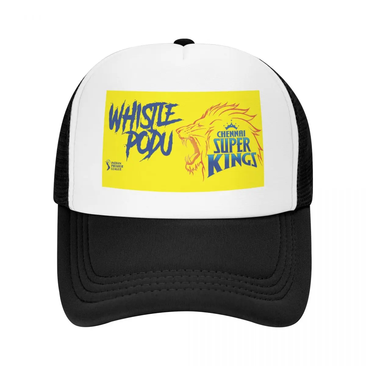 

VECTOROHLIC IPL SPECIAL EDITION CSK Baseball Cap Beach Outing Beach Bag Fishing cap Hip Hop Man Women's