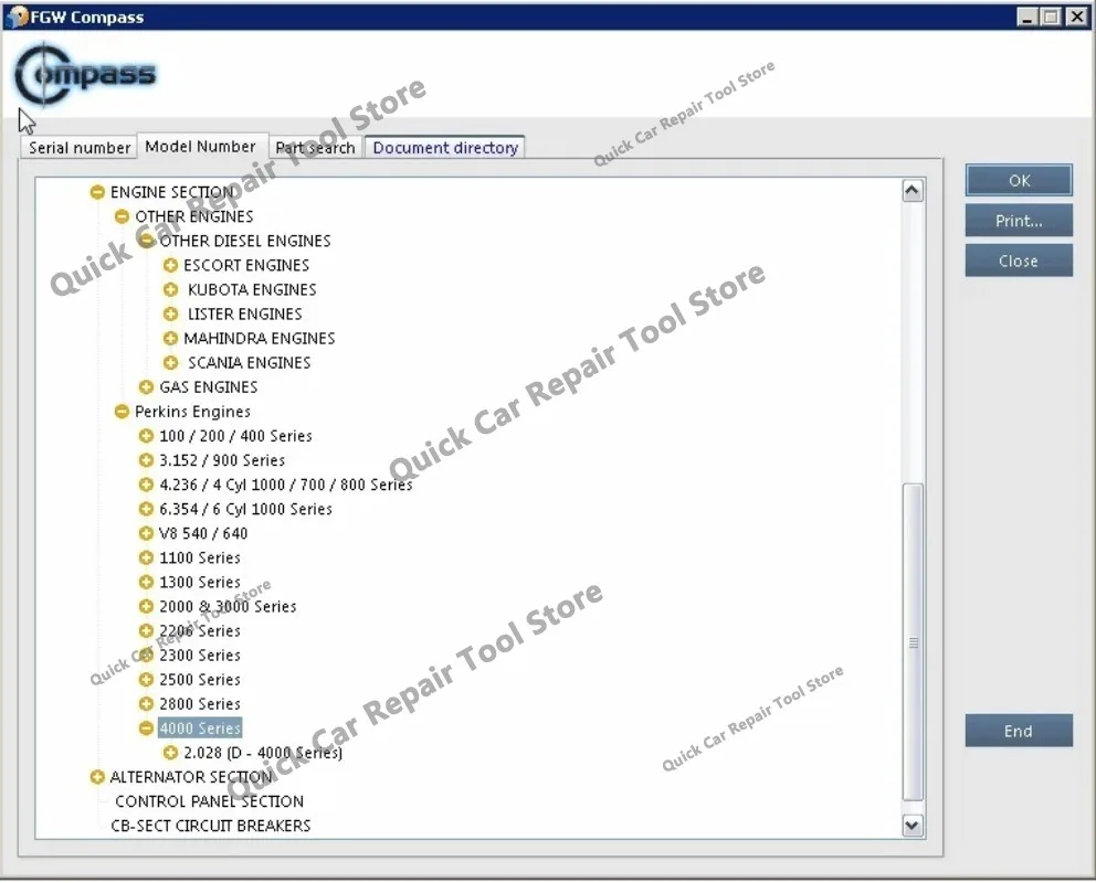 2026 hot selling newest  FG Wilson Compass Genesis 2014A Parts Catalog & Service Information