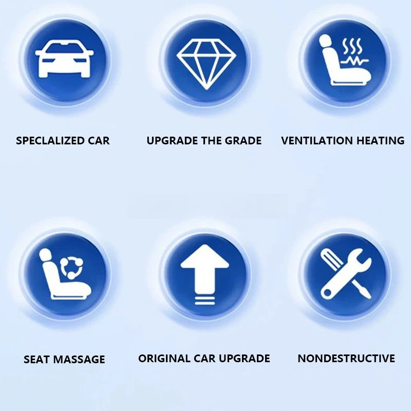 Car Accessories Premium Electric Reclining Captain Seats Full Set w/ USB Conversion Interior Tuning for SUVs Vans