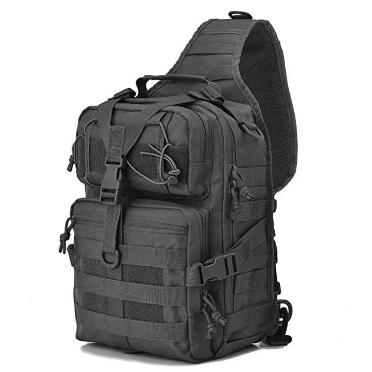 

Convenient Outdoor Bag, 900D Polyester Hiking Bag, Unisex Backpack Chest Bag, for Outdoor Hiking, Trekking, and Exploration