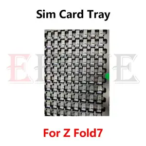 Bilashmart Samsung Galaxy Z Fold Fold7 7 SIM Card Tray Slot Holder Adapter Socket Repair Parts
