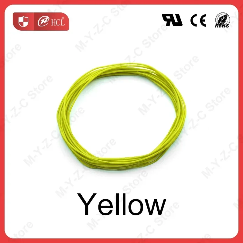 5M-100M Hitzebeständiges Kabel Ultraweicher Silikondraht 30 28 26 24 22 20 18 16 14 AWG Hochtemperatur-flexibler Kupferanschluss