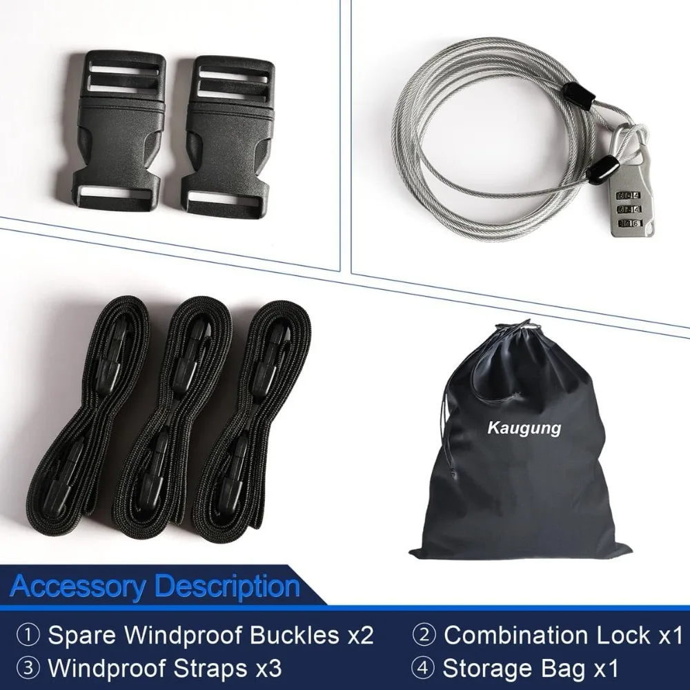 غطاء سيارة مقاوم للماء مناسب تمامًا لسيارة Mazda MX-5 Miata (1992-2025)، حماية لجميع الأحوال الجوية مع فتحة تهوية وقفل مضاد للسرقة