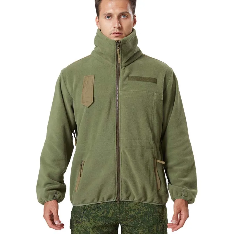 

TAD Outdoor Soft Fleece Jackets Tactical Jacket Full-Zip Camping Windbreaker Thermal Warm Work Coat Men Clothing Hunting Clothes