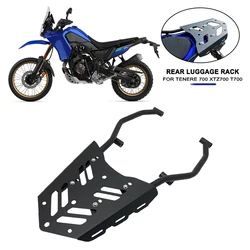 For Yamaha Tenere 700 Motorcycle Rear Luggage Rack Top Case Bracket Cargo Rack XTZ 700 T700 Tenere700 XTZ700 2019-2024 2022 2023