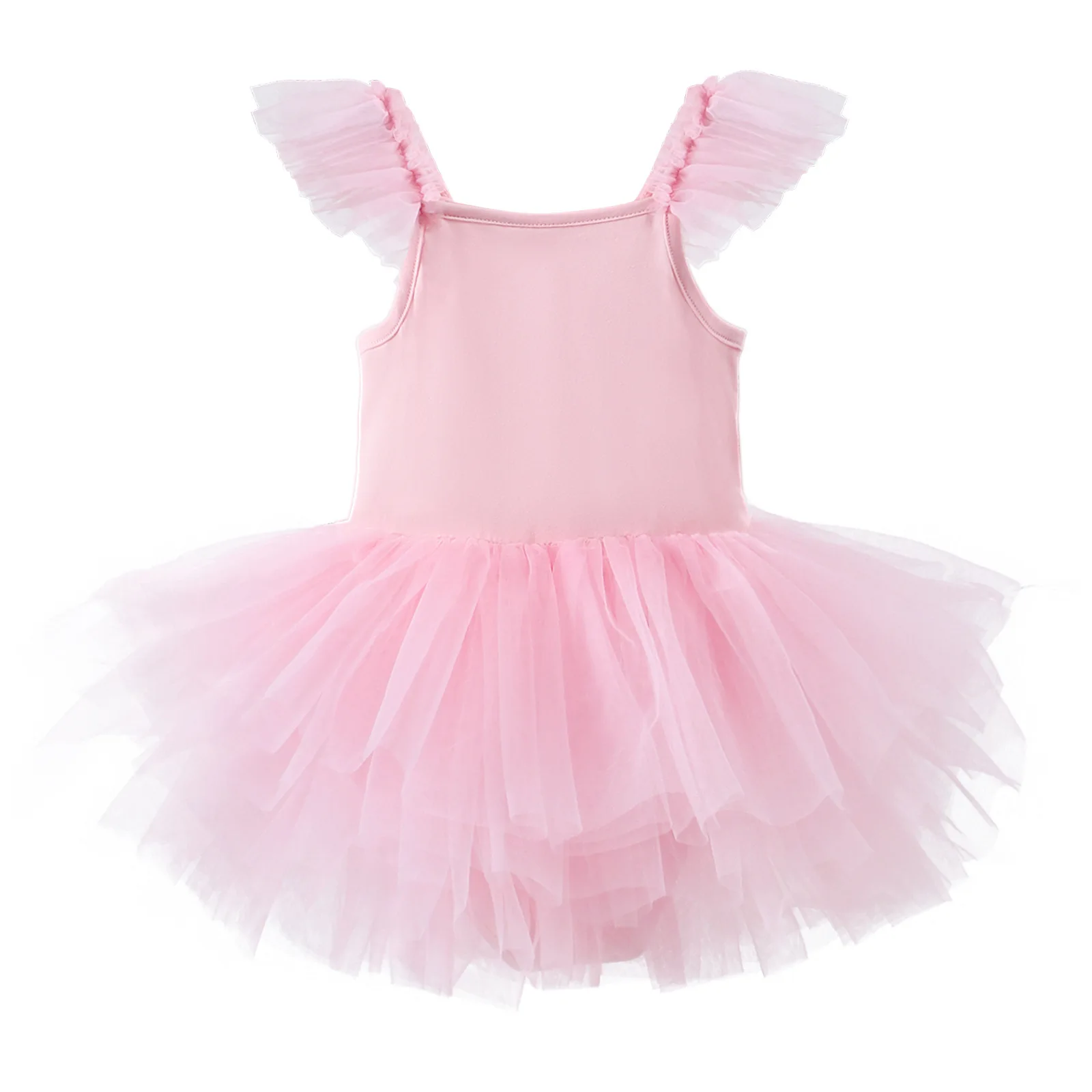 Ballet Skirt for Girls Dance Wear tutus dress clothes for Kids Leotard Short Sleeve Cotton Costumes dancing Dancewear