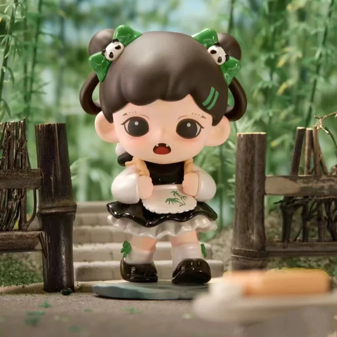 ZORAA 3rd LINGLONG FU Blind Box Mystery box Kawaii Anime Pop Leuke Mystery Box Beeldje Verrassingscadeau voor Meisje Kinderen Verjaardag Speelgoed