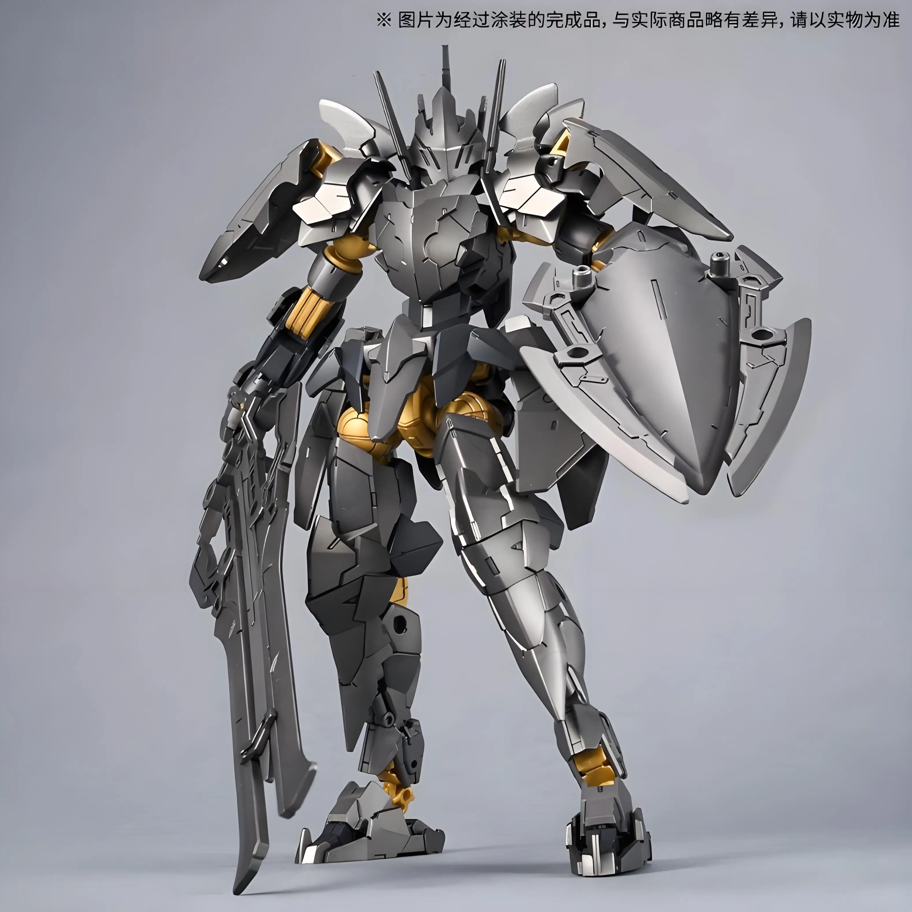 

Bandai NAMCO SHF 30MM 1/144 EXM-A9bk Spinatio BLACK KNIGHT YTPE Figure Finished Model kit Anime full Action Toy Gifts for kids