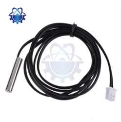 1 unidad 50cm 70cm sensor de temperatura termistor NTC impermeable XH2.54 cable de sonda 10K 1% NTC3950 diámetro del cable 4mm