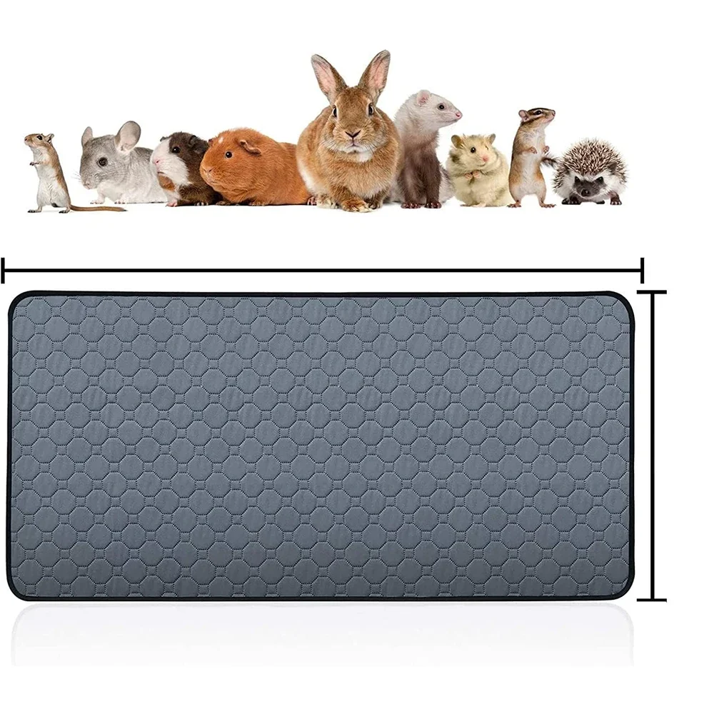 Maulwurfskäfig-Unterlage, Waschbare Maulwurfskin-Pad, Wiederverwendbare und Rutschfeste Urinunterlage für Maulwürfe, Katzen, Hunde und Kleintiere – Detail 4