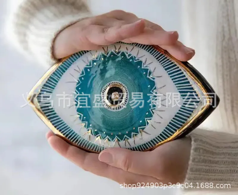 

Evil Eye Wall Hanging - New Design Resin Eye Ornament for Home Decor