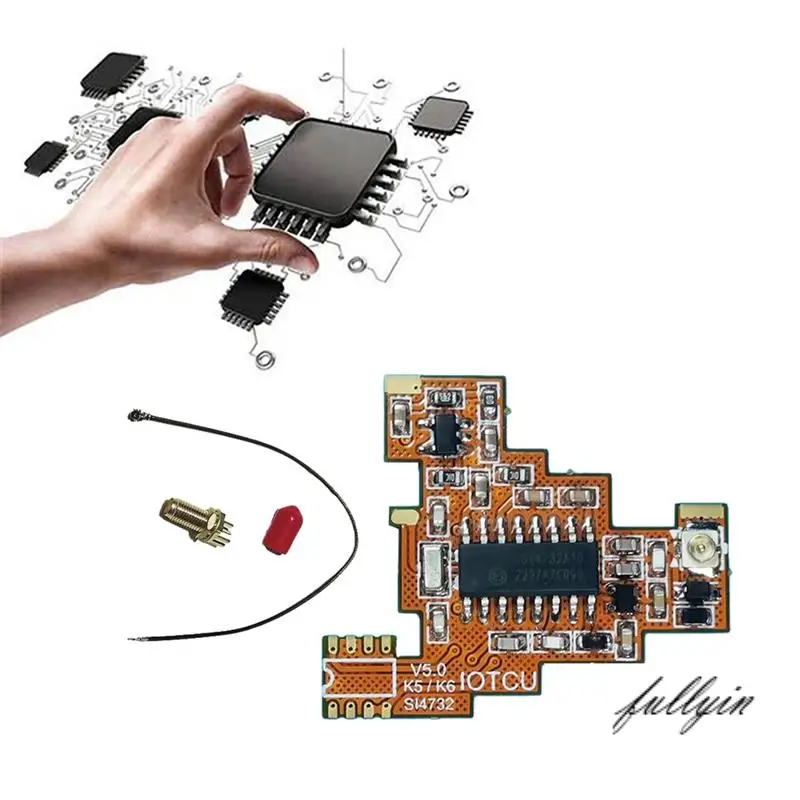 Модуль модификации FULL-SI4732 V5.0 FPC для Quansheng UV K5 K6, коротковолновый полнодиапазонный прием/однополосный прием