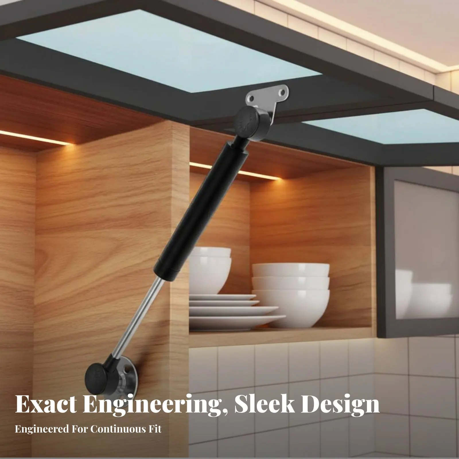 

Cabinet Door Elevator Support Easy Installation Hydraulic Elevator Support Gas Strut Robust Duty Furniture Hardware