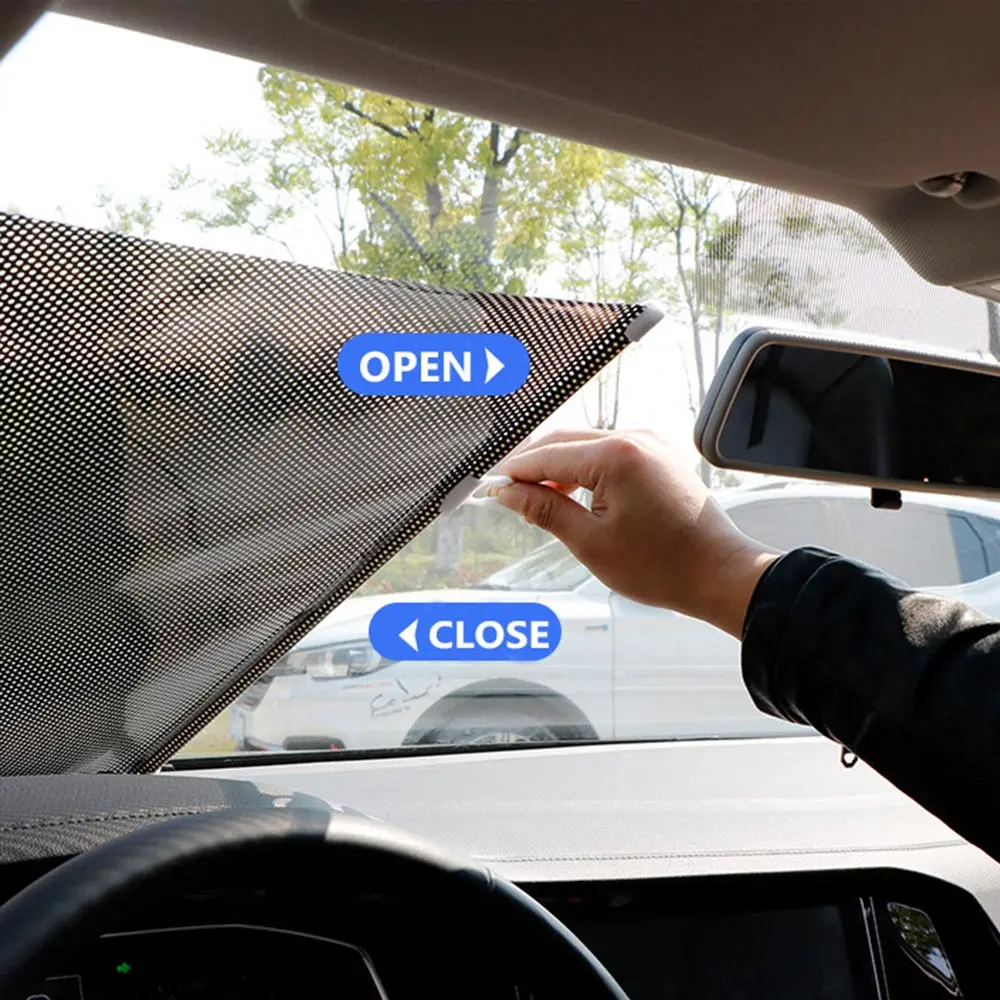Shutter No Drill Roll Curtain Movable With Suction Cup Blackout Roller Blind Blackout Shades Window