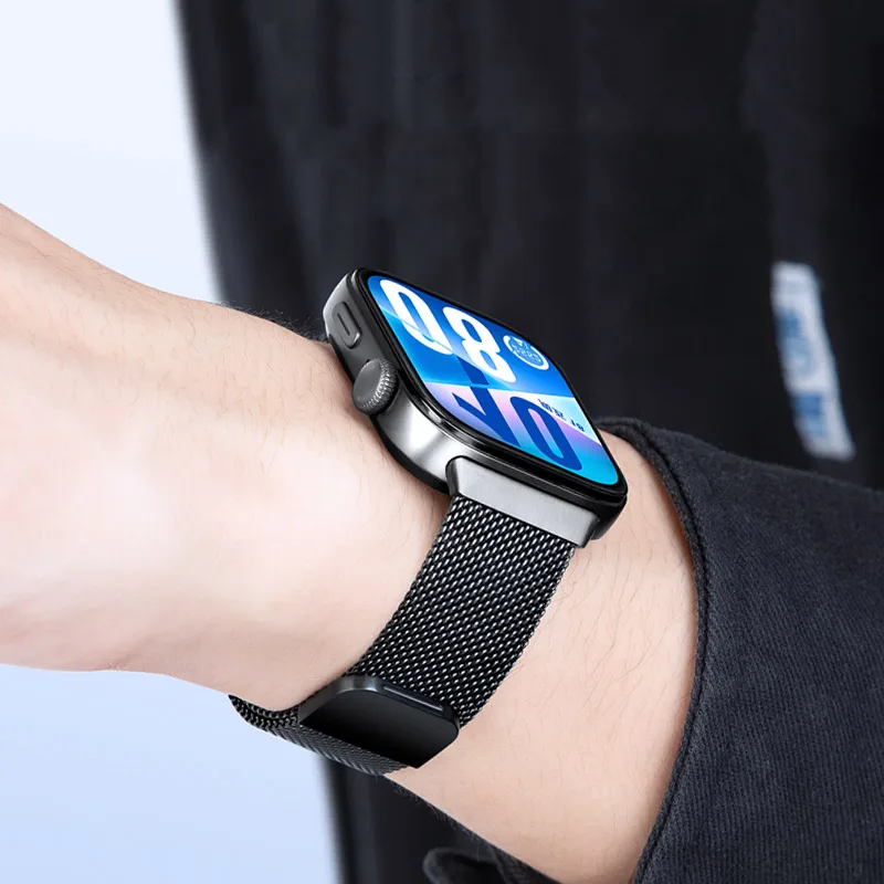 

Магнитный миланский ремешок-петля для часов Huawei FIT 4-FIT 4 pro-FIT 3, умный ремешок из нержавеющей стали correa, аксессуары для Huawei fit3/4