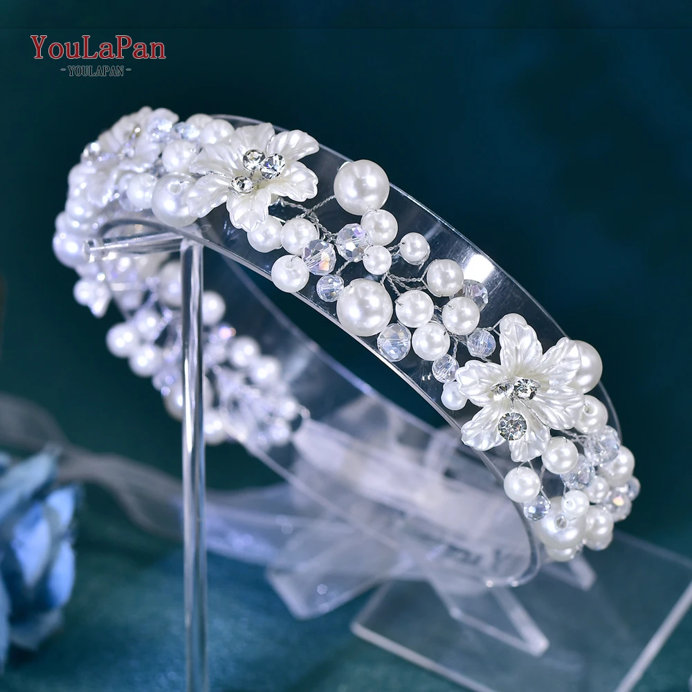 TOPQUEEN Elegant Pearl Crystal Waist Decorative Bride Wedding Dress Belt Women Dancing Party Belt Dress Waist Accessories SH796