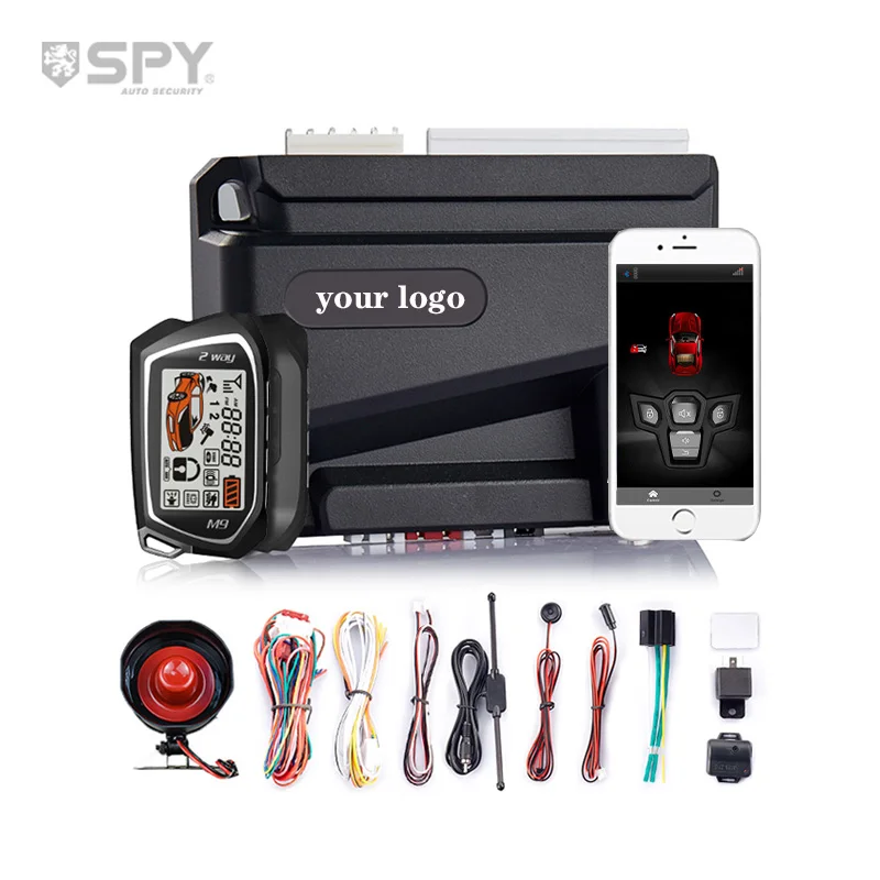 2023 spy universal wireless alarm system car system anti thief remote control burglar security car alarms system