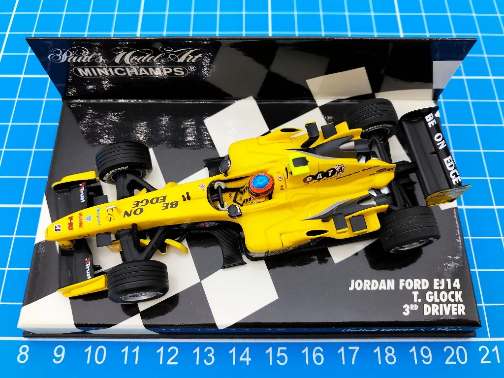 

Minichamps 1:43 EJ14 2004 Timo Glock Simulation Limited Edition Resin Metal Static Car Model Toy Gift