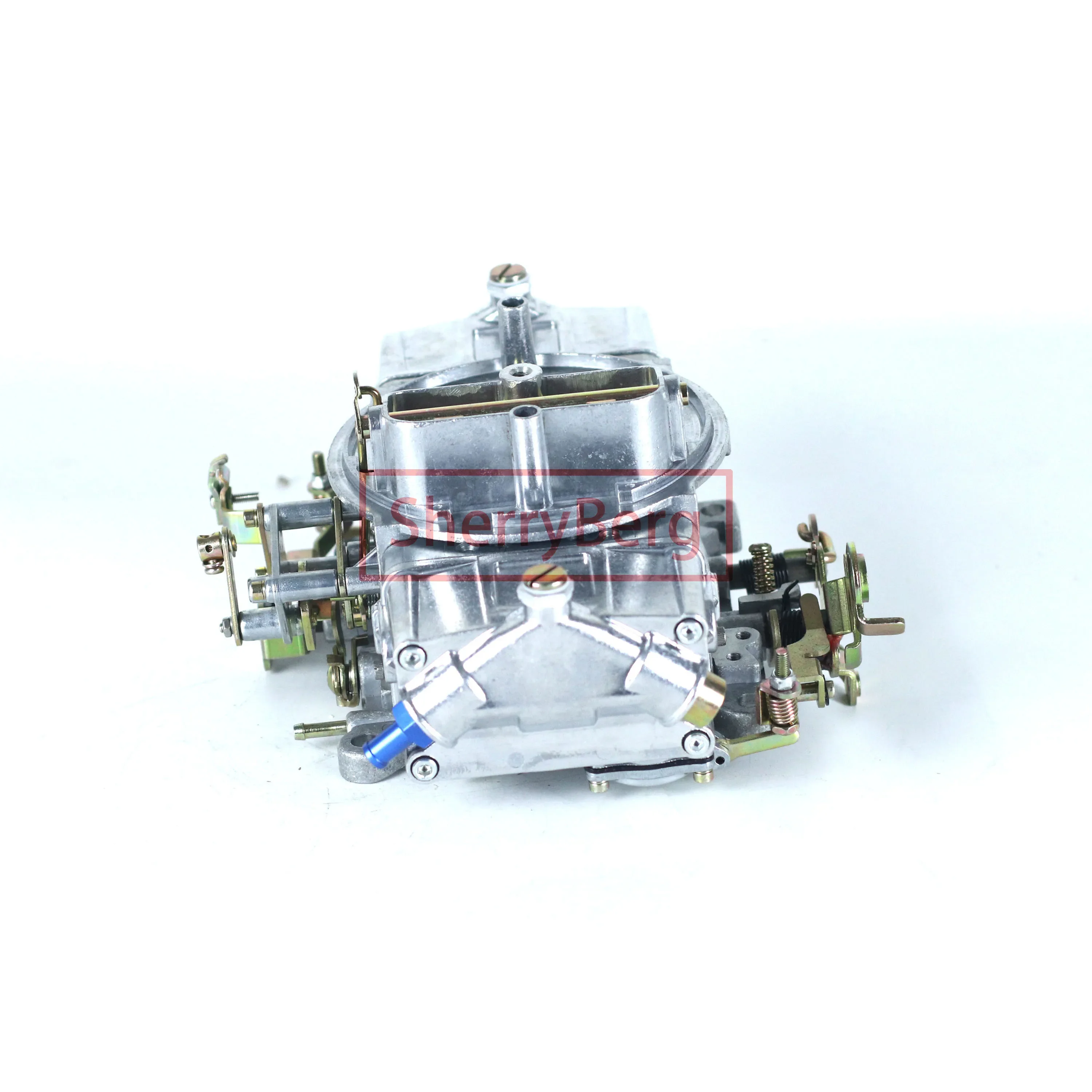 SherryBerg New Carburador Carburetor Carb Rep. For Holley 0-4779C 4150 Double Pumper 750 CFM 4 Barrel Manual Choke Natural Color