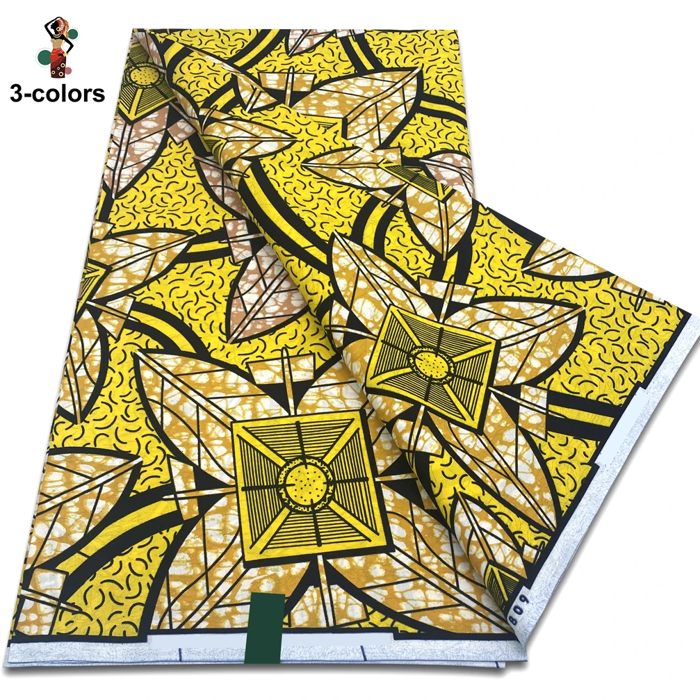 2025 Gegarandeerd echte originele Afrikaanse waxprintstof Echte Nigeriaanse 100% katoen Ankara Waxstof Zachte Pagne Spuer Batik