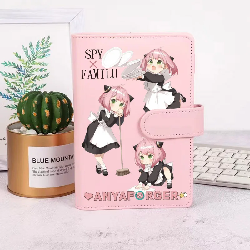 SPY×FAMILY Anime Kawaii Notebook Cute Student Hand Account Sticker Message Book Kids Diary Book Paintbook Message Book Toy Gift