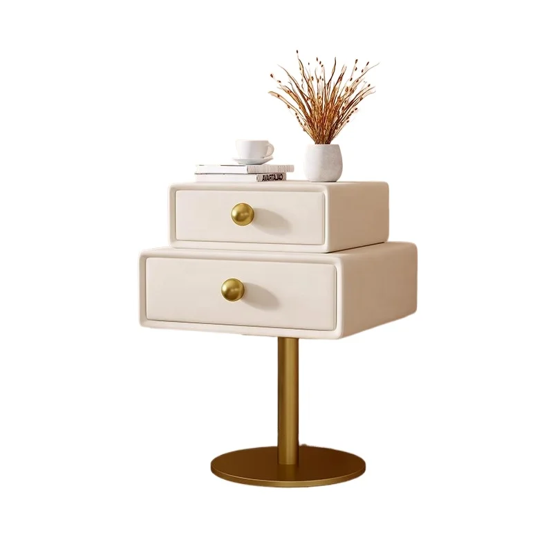 طاولة بجانب السرير ذكية متعددة الوظائف، طاولة بجانب السرير للأطفال بسيطة ومبتكرة وقابلة للدوران