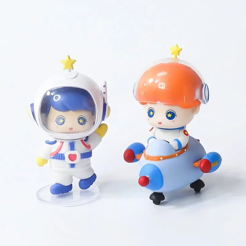 Bake Cake Decoration Spaceship Rocket Astronaut Baby Shower Cake Gender Reveal Party Doll Space Universe Planet Birthday Insert